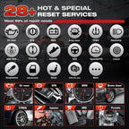 Autel MaxiCOM MK808BT PRO OBD2 Diagnosegerät Auto, 2026 Wireless Ver. von MK808S/ MK808/ MX808S, Bidirektional wie MK900/ MK900BT/ MK808BT Diagnosegerät, Aller Systeme, 28+ Service, Funktion mit BT506