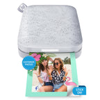 HP Sprocket tragbarer Instant-Fotodrucker, 5,1 x 7,6 cm, (Weiß) Starterpaket