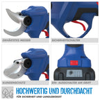 Güde Akku Astschere ASC 18-0 (Easy-Energy-Exchange Brushless Series, Lithium Ionen, 18 V, bis 30 mm Aststärke, hochwertige Bypass-Klingen, Sicherheitsschalter, ohne Akku und Ladegerät)