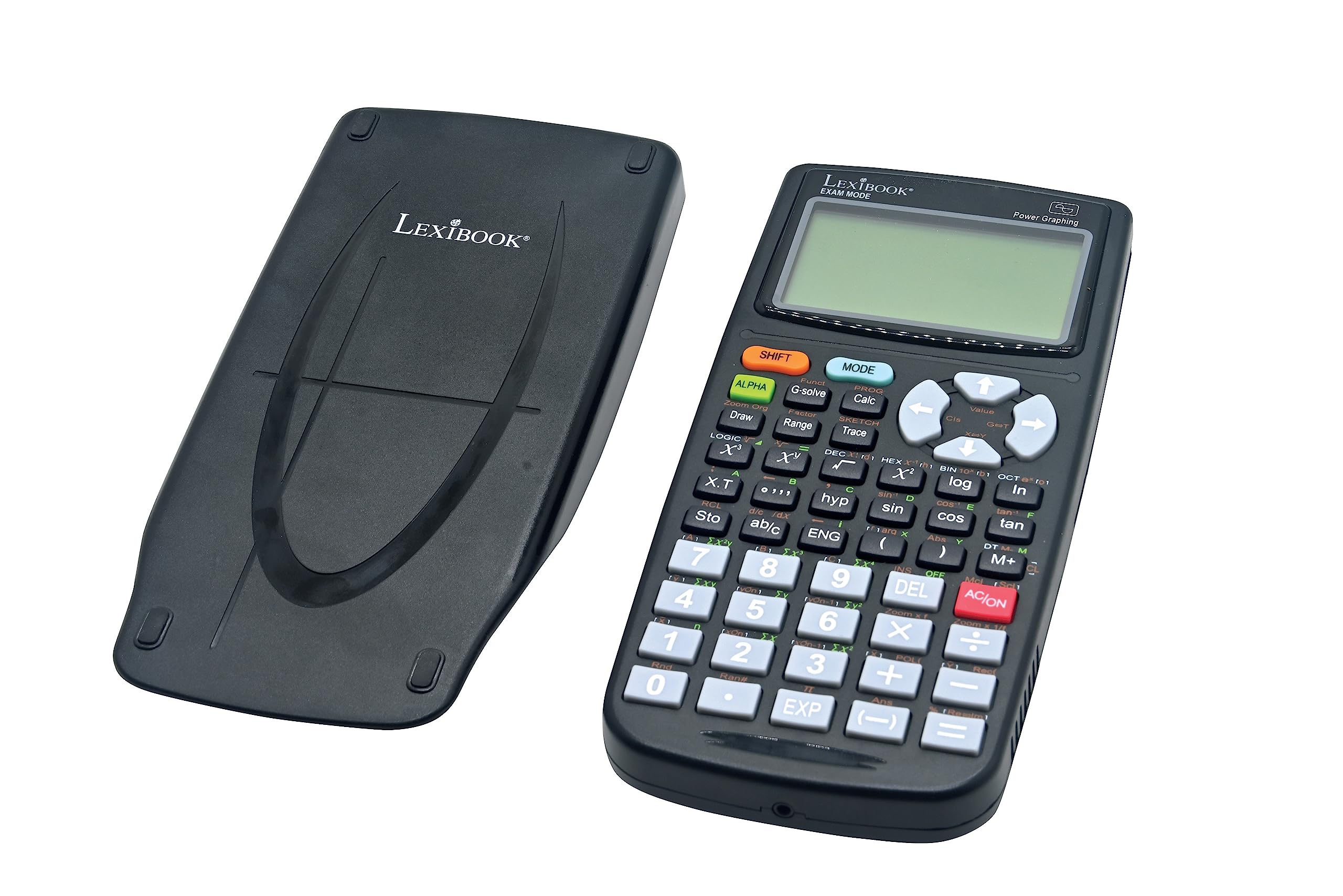 Lexibook, Grafikrechner, großer Bildschirm, integrierter Prüfungsmodus, schwarz, GC3001