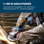 Bosch Professional 18V System Akku-Winkelschleifer GWS 18V-11 S inkl. L-BOXX (ohne Akku/Ladegerät)