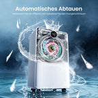 CHIVALZ Luftentfeuchter Elektrisch, Auto Raumentfeuchter Elektrisch 30m²/120m³, Raumentfeuchter mit 3 Betriebsmodi, 24H Timer, Automatische Abtauung, Energieeinsparung - Geeignet für Keller, 1 Pack