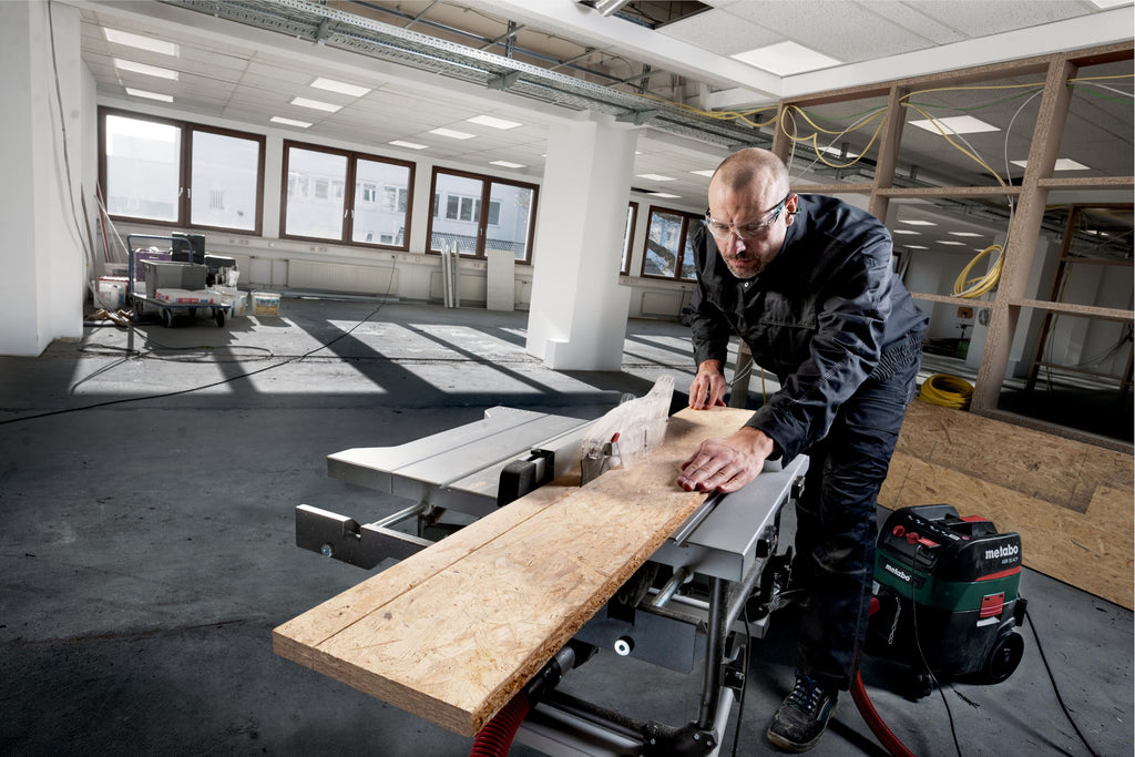 Metabo Tischkreissäge TS 254 M – 610254000 – Kompakt und mobil – bis zu 1.500 Watt, Sägeblatt Ø 254 mm, 2,3 m Kabellänge