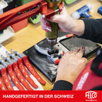 FELCO 2 professionelle Bypass-Gartenschere für Rechtshänder, 41 mm gehärtete Stahlklinge, geschmiedete Aluminiumgriffe, robustes Werkzeug für mittelgroße bis große Hände, 25 mm Schnitt, Swiss Made
