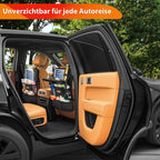 SURDOCA Auto Organizer Kinder mit Klapptisch – Rücksitz Organizer mit Touchscreen-Tabletfach, Wasserdichter Rückenlehnenschutz, passt in die meisten Fahrzeuge - (2 Stk.)