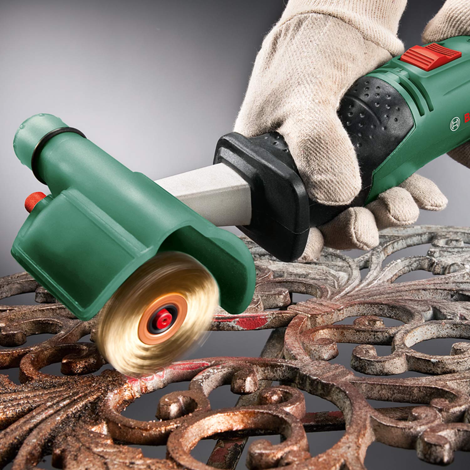 Bosch Schleifroller Texoro (250 Watt, 3 Zubehöre, Zubehörbox, im Karton)