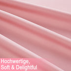 Zdada Hausbett Himmel, Betthimmel Hausbett Musselin mit 2 Stück Betthimmel, Stoffhimmel für Hausbetten Mädchen Jungen Baldachin Kinderbett Kinderzimmer Deko -67 x 270 cm Rosa