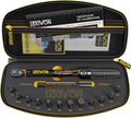 Drehmomentschlüssel Fahrrad & Motorrad, 1/4 Zoll, inklusive 15 teiliges Set Innensechskant Hex und Torx Bits, Messbereich 2-26 Nm mit Verlängerungsstange, torque wrench set Für Rennrad und mehr