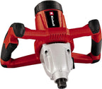 Einhell Farb-Mörtelrührer TC-MX 1400-2 E (1400 W, 0-780 1/min Drehzahl, M14 Rühreraufnahme, Drehzahlelektronik, Aluminium-Getriebegehäuse, inkl. Rührer)