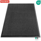 etm® Schmutzfangmatte - Note 1,6: Sieger Preis-Leistung - Fußmatte in vielen Größen - Türmatte Fußabstreifer für Haustür innen und außen (Anthrazit-Schwarz, 120x180 cm)