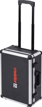 Meister Werkzeugtrolley leer - 460 x 350 x 190 mm - Mit Rollen - Individuelle Fachaufteilung - 15 Werkzeugtaschen - Mit Gummibändern - 15 kg Tragkraft - Stabiler Alu-Koffer / Werkzeugkiste / 9095080