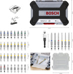 Bosch Professional 40-tlgs. Bohrer Bit Set (Pick and Click, extra harte Schrauber Bits, mit Universalhalter) - Amazon Edition