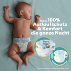 Pampers Baby-Dry Größe 3, 222 Windeln, 6kg-10kg, Bis zu 100% Auslaufschutz & Komfort die ganze Nacht