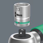 Wera 05075830001 Safe-Torque A 1 Set 1, Drehmomentschlüssel-Satz, 1/4" Vierkant, 2-12 Nm, 10-teilig, Schwarz-grün