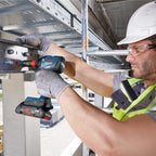 Bosch Professional 18V System Akku Drehschlagschrauber GDX 18V-210 C (max. Drehmoment 210 Nm, inkl. Bluetooth Low Energy Modul GCY 42, L-BOXX, ohne Akku/Ladegerät)