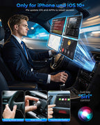 Mini CarPlay Wireless Adapter für iPhone - Converts Wired to Wireless CarPlay Adapter, CarPlay Stick für Apple Wired CarPlay Cars & für iPhone iOS 10+, USB & Type-C, Plug & Play