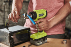 RYOBI 18 V ONE+ Akku-Heißluftgebläse R18HG-0 (Luftstrom 170l/min, Hitzegrad bis 470°, LED-Beleuchtung, mit Zwei Düsen, ohne Akku)