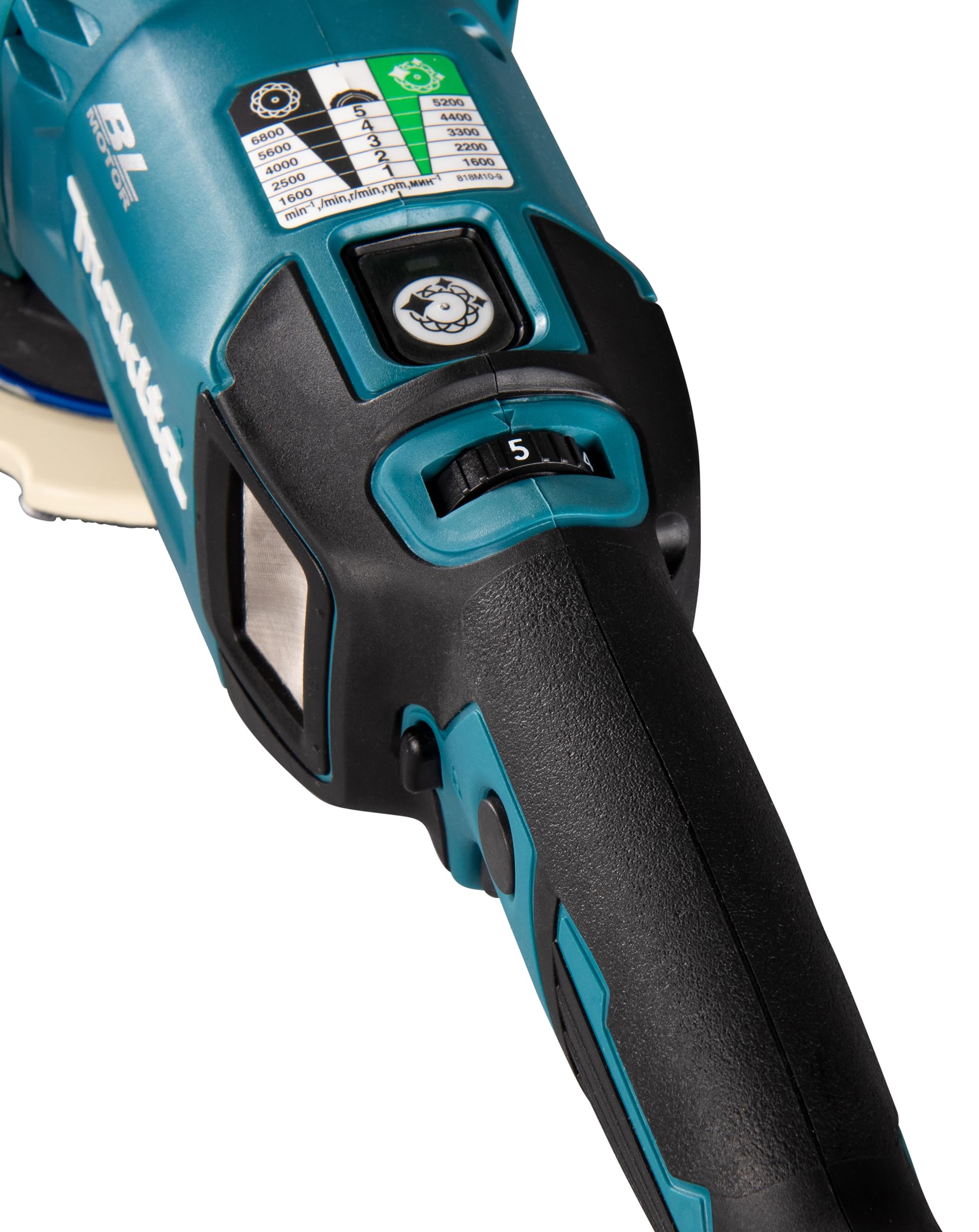 Makita DPO600Z Akku-Exzenterpolierer 18V (ohne Akku, ohne Ladegerät)