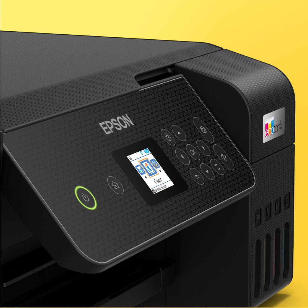 Epson EcoTank ET-2870 A4-Multifunktions-Wi-Fi-Tintentankdrucker, mit einem im Lieferumfang enthaltenen Vorrat an Tinten bis zu 3 Jahren