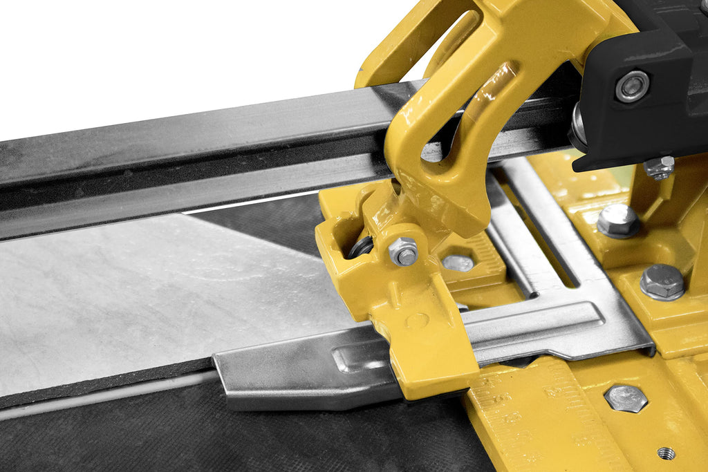 Güde Profi Hand Fliesenschneider GHF 800 (kugelgelagerte Schlittenführung, gehärtetes Schneidrad aus Wolfram-Carbid - kein Schärfen notwendig, stabile Aluminium Grundplatte, für Fliesen bis 800x12 mm)