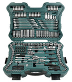 Brüder Mannesmann Werkzeug Mannesmann M98430 Steckschlüsselsatz 0,6 cm (0,25 Zoll) + 0,95 cm (3/8 Zoll) + 1,27 cm / (1/2 Zoll) Antrieb, 215-tlg, Einzelpackung