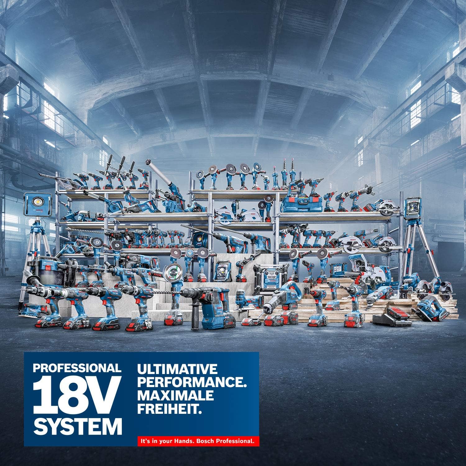 Bosch Professional 18V System Multi-Ladegerät GAL 18V6-80 (inkl. Akkuladestrom: 8A, inkl. L-BOXX-Adapter, ohne Akku)