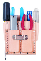 CLC Custom Leathercraft 700 Werkzeugtasche, robust, 5 Taschen, Hellbraun