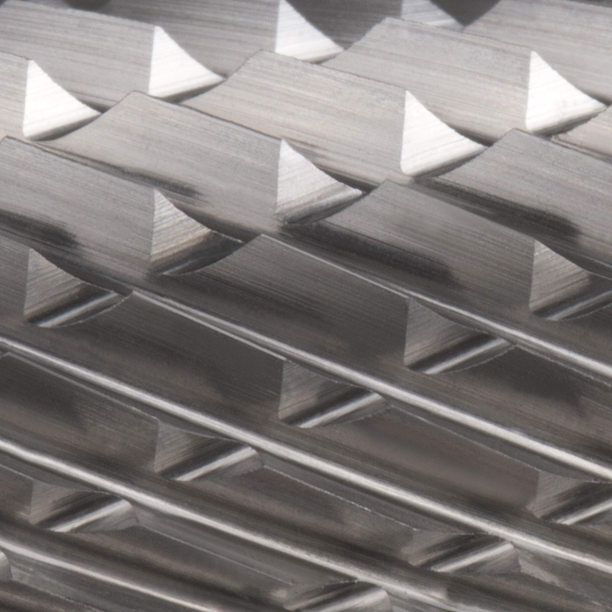 RUKO Hartmetall-Frässtifte-Satz HM in Mini-Box, Zylinderschaft, mit Kreuzverzahnung, rechtsschneidend, 10-teilig