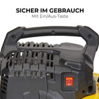 Stanley Kompressor DN200/8/6 - Luftkompressor 8 Bar - Füsterkompressor mit 6L Tankkapazität - Ölfreie Saugkompressor 105L/Min - Mit Griff und Anti-Rutsch-Füßen - Geeignet für Druckluftwerkzeuge