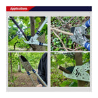 Spear & Jackson 8290RS Razorsharp Advance robuste Teleskop-Ratschen-Amboss-Astschere