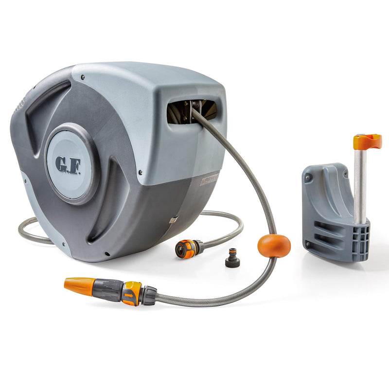 GF Garden, Rewall 30, Wandschlauchbox, automatisch, 30 meter, bis zu 180° schwenkbar