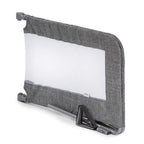 hauck Bettschuztgitter Sleep N Safe Plus XL für Kinder 18 Monate bis 5 Jahre, Großer Rausfallschutz Bett für Elternbett 150 x 50 x 44 cm, Faltbar, Tragbar, Bettgitter für Kleinkinder (Melange Grey)