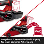 Einhell Professional Akku-Bandschleifer TP-BS 18/457 Li BL-Solo Power X-Change (18 V, Brushless-Motor, inkl. 3x P80 Schleifband 457x75 mm, ohne Akku & Ladegerät)