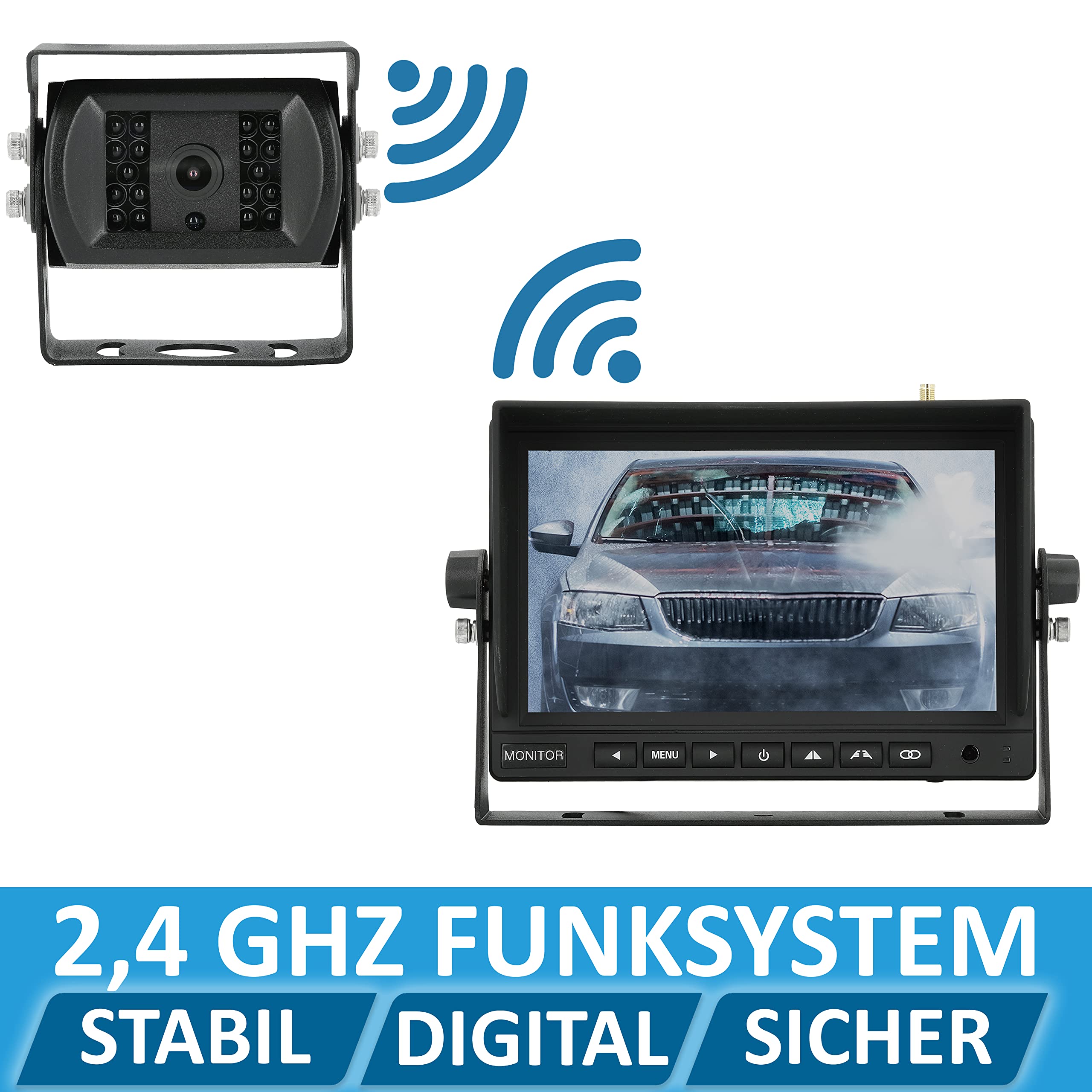 VSG24 23564 - Erweiterungs-Funk Rückfahrkamera Evolution HD