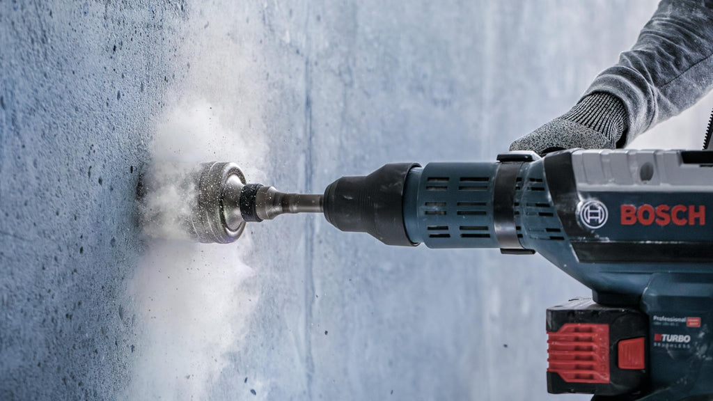 Bosch 1x PRO SDS max-5 Core Cutter, zweiteilig mit Gewinde (für Beton, Betonblockstein, Ø 82 mm, Professional Zubehör Bohrhammer)