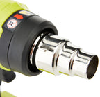 RYOBI 18 V ONE+ Akku-Heißluftgebläse R18HG-0 (Luftstrom 170l/min, Hitzegrad bis 470°, LED-Beleuchtung, mit Zwei Düsen, ohne Akku)