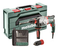 Metabo Multihammer UHEV 2860-2 Quick Set – 600713510 – Multihammer zum Hammerbohren, Bohren in zwei Gängen und Meißeln – 4 m Kabellänge
