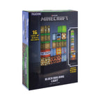 Minecraft Baustein-Lampe - Offiziell lizenziertes Merchandise, Baustein-Nachtlicht, Geschenk für Jungs, Gaming-Zimmerzubehör & Dekoration