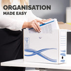 Bankers Box 4460102 Archivschachtel 25-er Pack A4+ Format, 80 mm