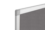 BoardsPlus - Pinnwand - 90 x 60 cm - Grauem Filztafel mit Aluminiumrahmen