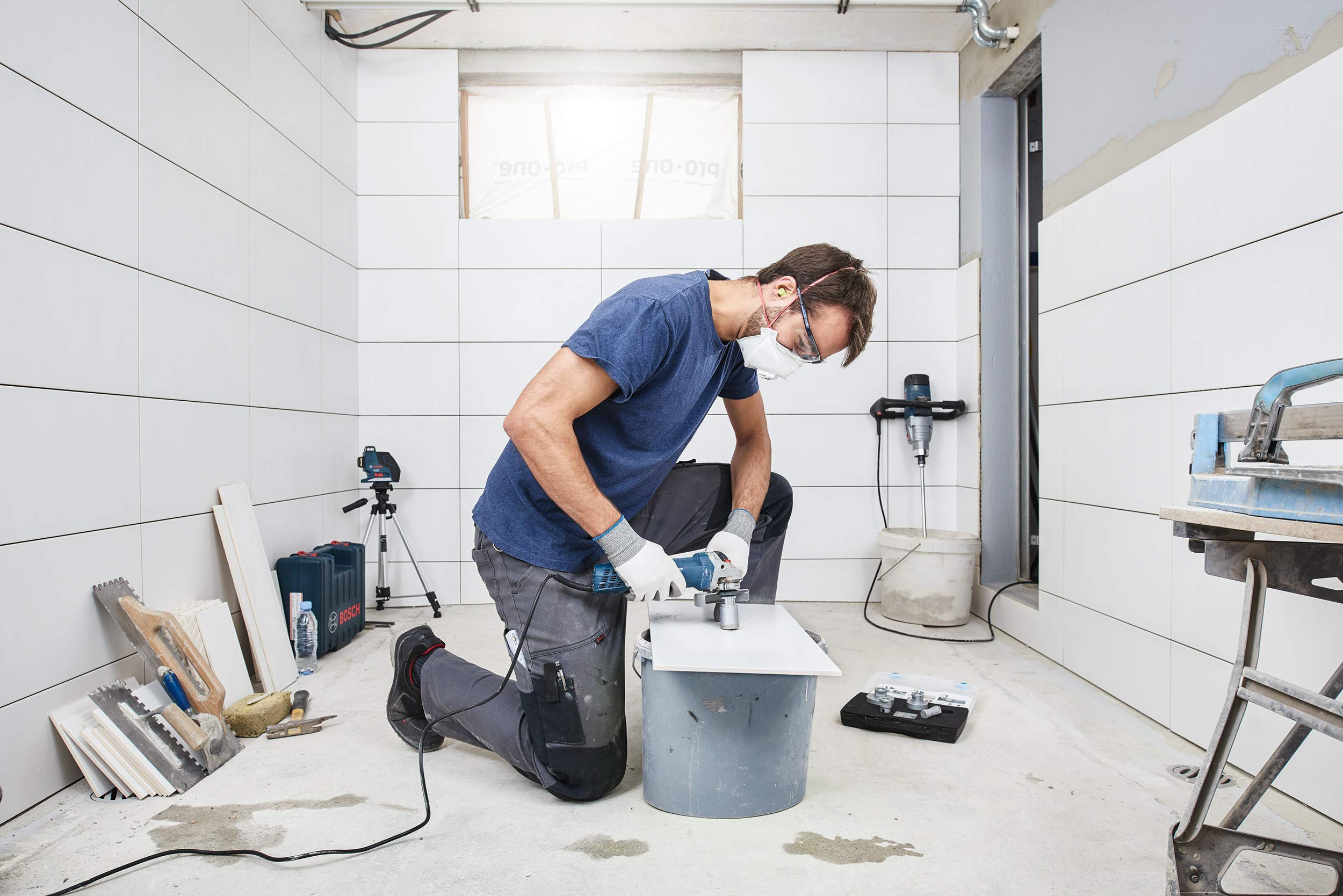 Bosch Professional 5 tlg. Diamanttrockenbohrer Dry Speed Best for Ceramic Set (für Keramik, Zubehör Winkelschleifer)