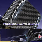 MSXTTLY Android Auto Wireless Adapter – 2026 U2AC-L9 Wandelt Ihre Wired in Wireless für Autos Radio mit Android Auto um, Kompatibel mit Android 11+, USB-C/A 5GHz WiFi Schwarz