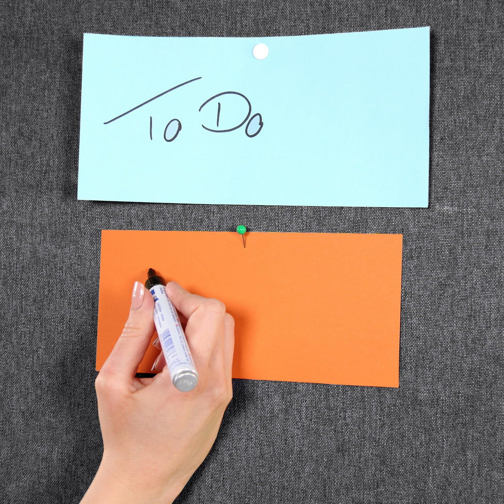 hjh OFFICE Mobile Akustik Trennwand einzeln 177 x 60 cm FLEXMIUT Stoff Dunkelgrau Raumteiler Mittelpanel mit Rollen & Gleiter 891007