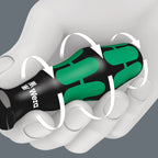 Wera 335/350/355/6 Schraubendrehersatz Kraftform Plus Lasertip + Rack, 6-teilig, 05105622001