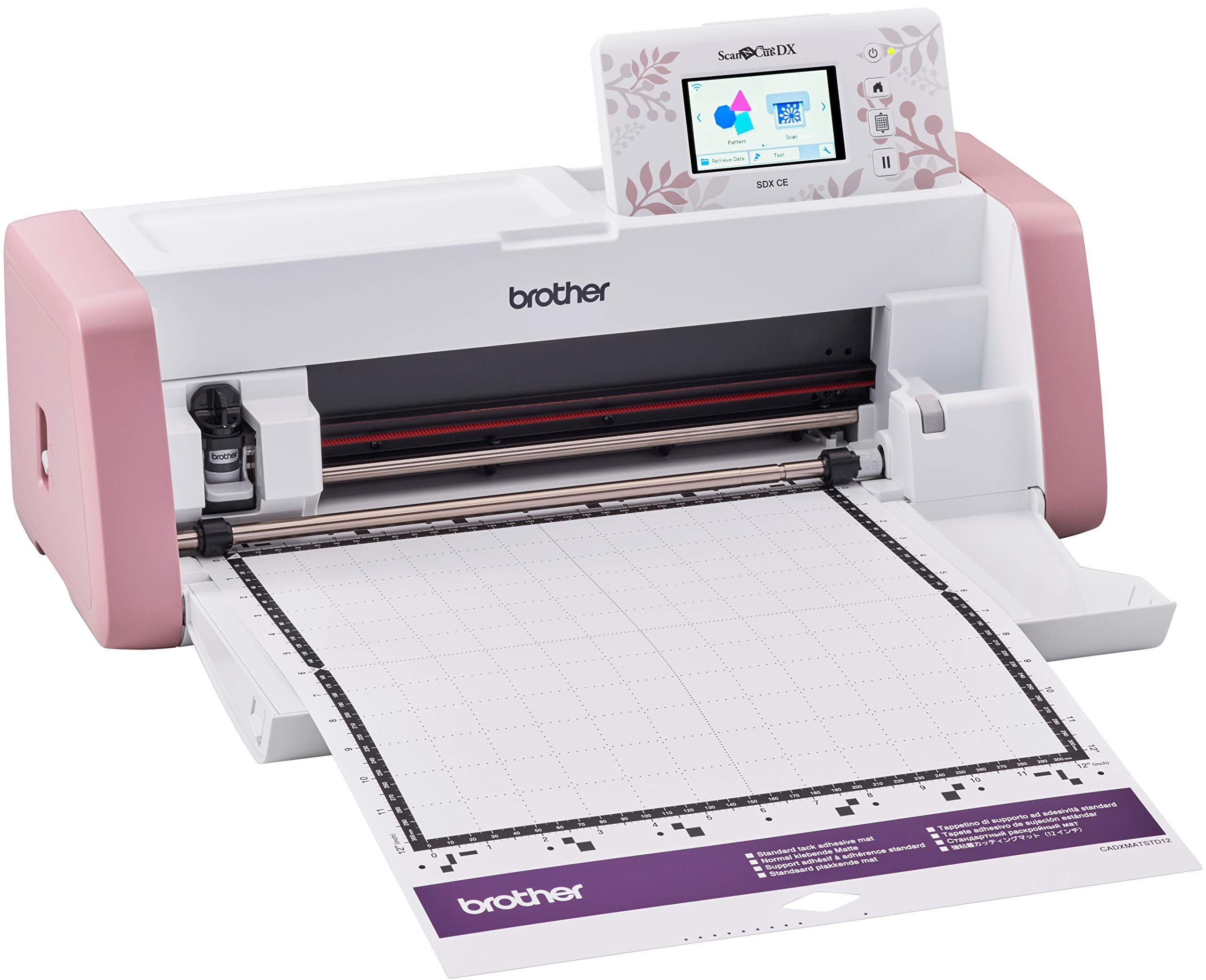 Brother Scan N Cut SDXCE (Limitierte Edition) Stanzmaschine, ScanNCut Wireless mit integriertem Scanner, 3 mm, Kreativbedarf, Scrapbooking, Patchwork, Nähen