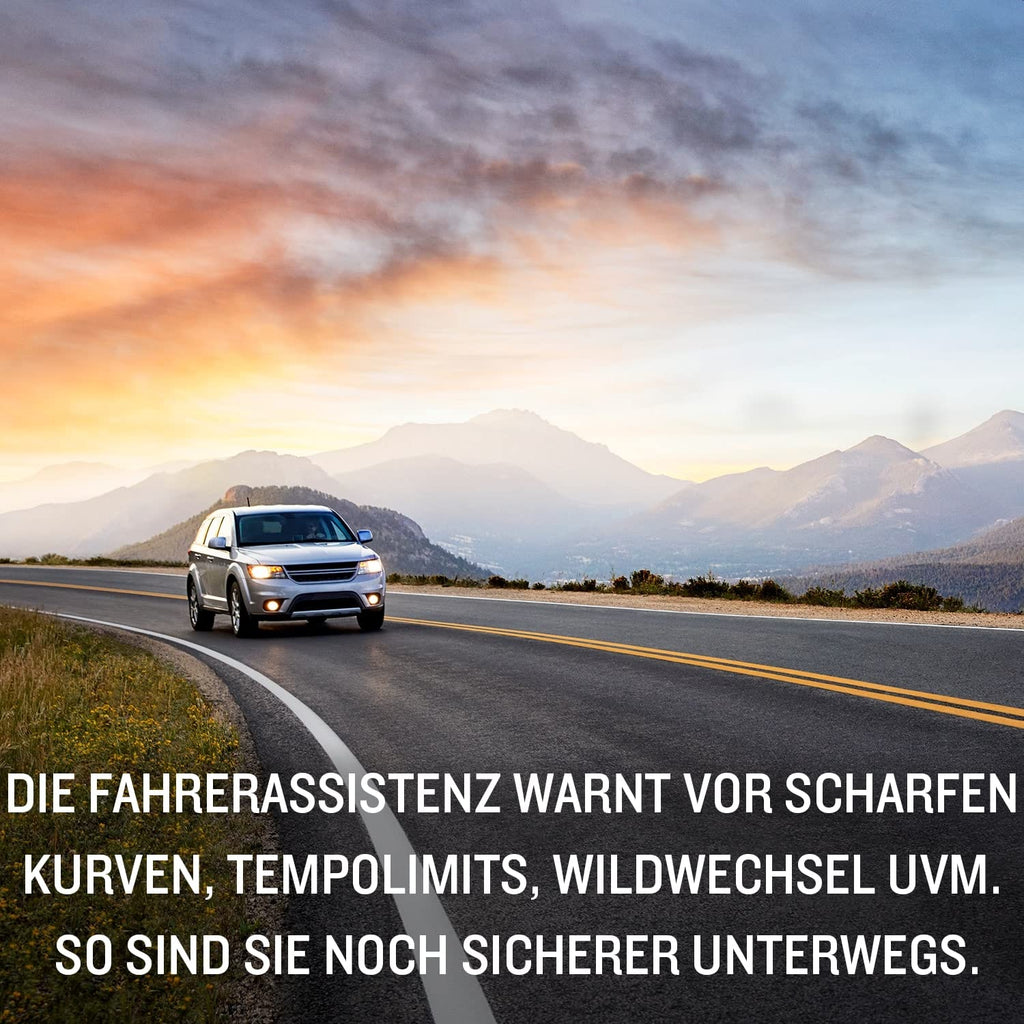 Garmin DriveSmart 55 - Navigationsgerät mit hellenm 5,5 Zoll (13,97cm) Touchdisplay, Europakarten, Verkehrsinfos in Echtzeit und Fahrerassistenz