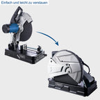 Scheppach Trennschneider MT150 Metallsäge Metall Kappsäge mit Softstart Gehrungssäge | Schnitthöhe max. 115mm | 2600W Leistung | 4200 min-1 | Trennscheibe Ø 355 x 25,4 mm | Neigungswinkel 0-45°