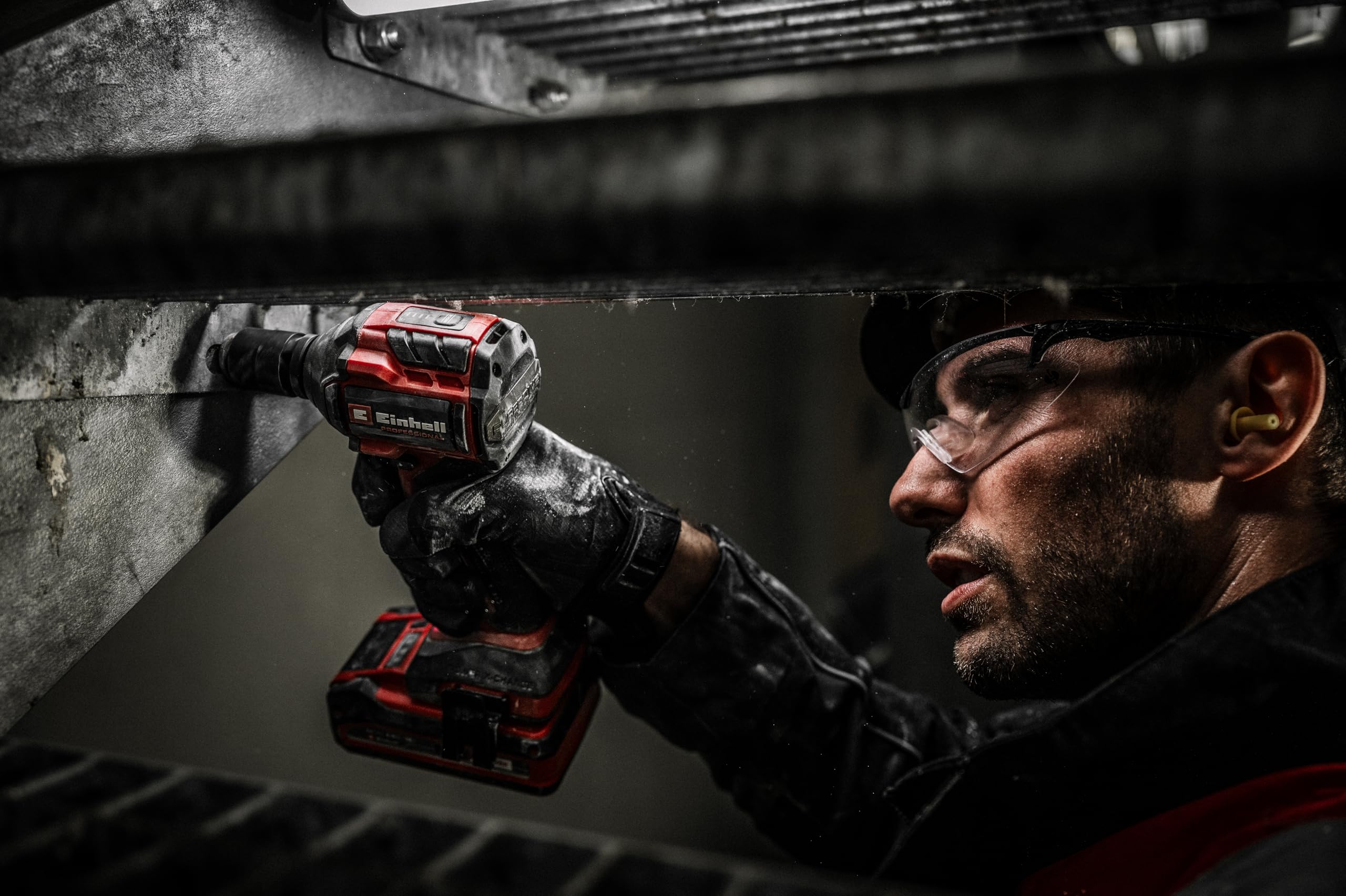 Einhell Professional Akku-Schlagschrauber TP-CW 18/260-C Li BL-Solo Power X-Change (18 V, 260 Nm Drehmoment, 500 Nm Lösemoment, Brushless, Außenvierkant-Aufnahme, ohne Akku)