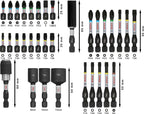 Bosch 33x PRO Impact Set, 33-tlg. (200 x 107 mm, Professional Zubehör Schraubendreher, Schraubendreher)