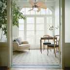 Westinghouse Lighting 76 cm Deckenventilator Turbo Swirl 78158 mit Einzelleuchte und sechs Flügeln, Ausführung in Titan mit Opalmilchglas, 7815840, Titanium